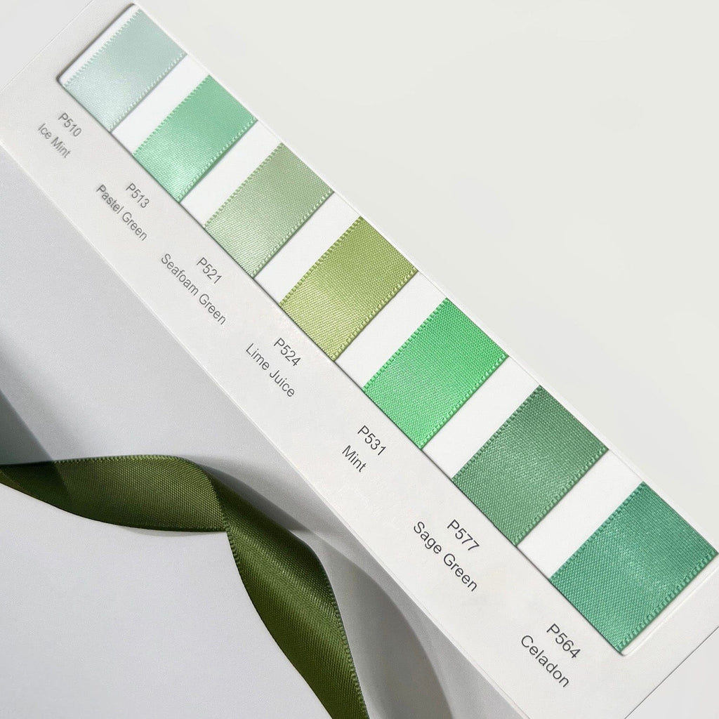 Sage Green Floral Wedding Invitations, Wildflower Laser Cut Wedding Invites with Romantic Ribbon Bow, Spring Watercolor Square Wedding Invitation Picky Bride