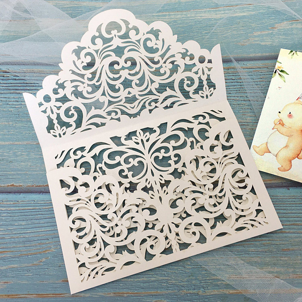 Baby Shower Invitations, Woodland Animals with Envelopes, Blank Fill in 5x7 Cards, Perfect for Baby Boys and Baby Girls Picky Bride