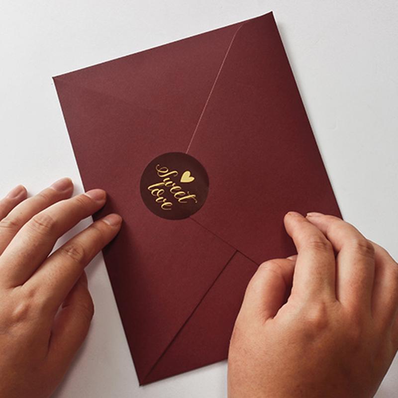 Burgundy and Gold Invitation Cards Floral Wedding Invite with Envelope Personalized Invites Picky Bride