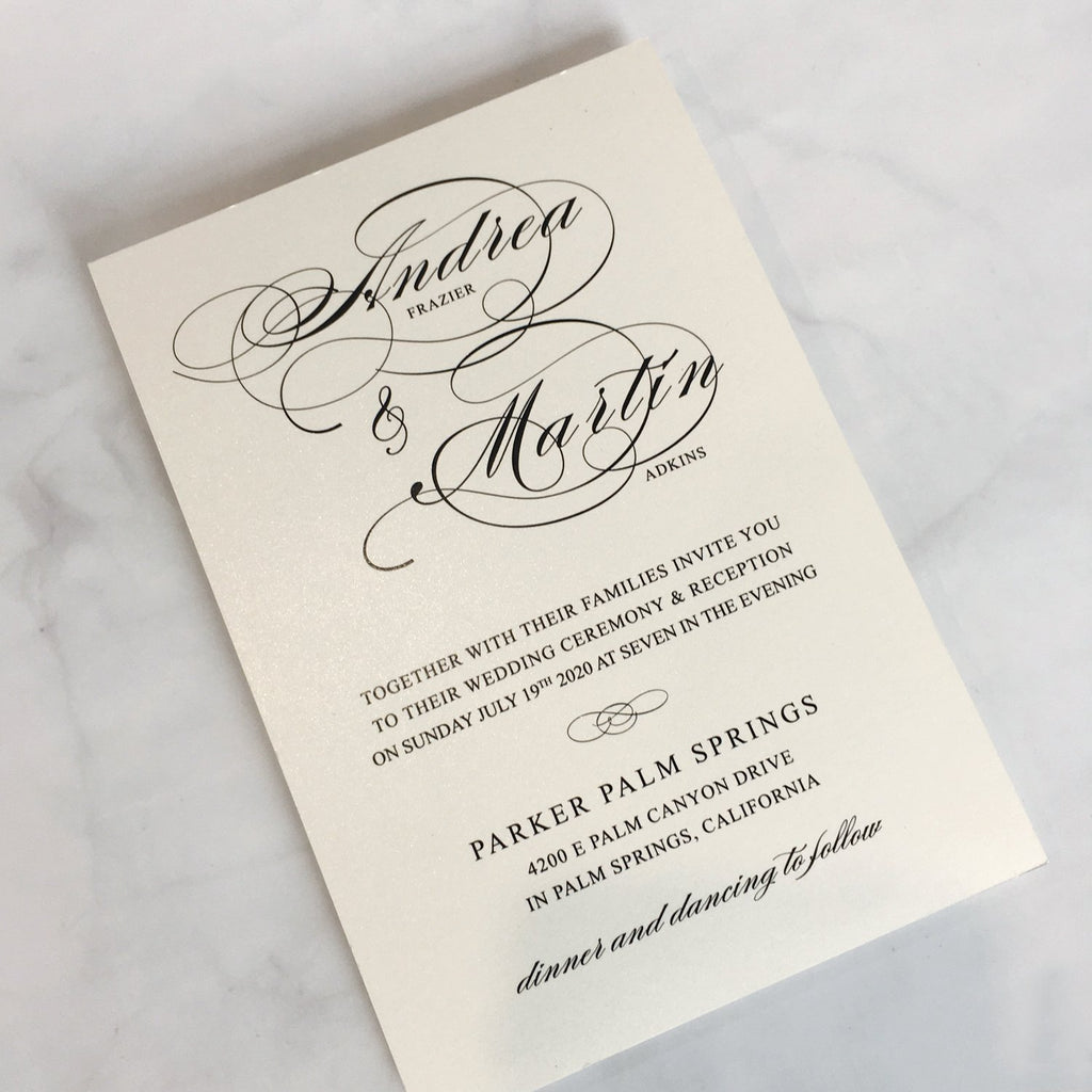 Gold Pocket Wedding Invitations Luxury Laser Cut Invitation Wedding Cards With RSVP Cards Picky Bride 