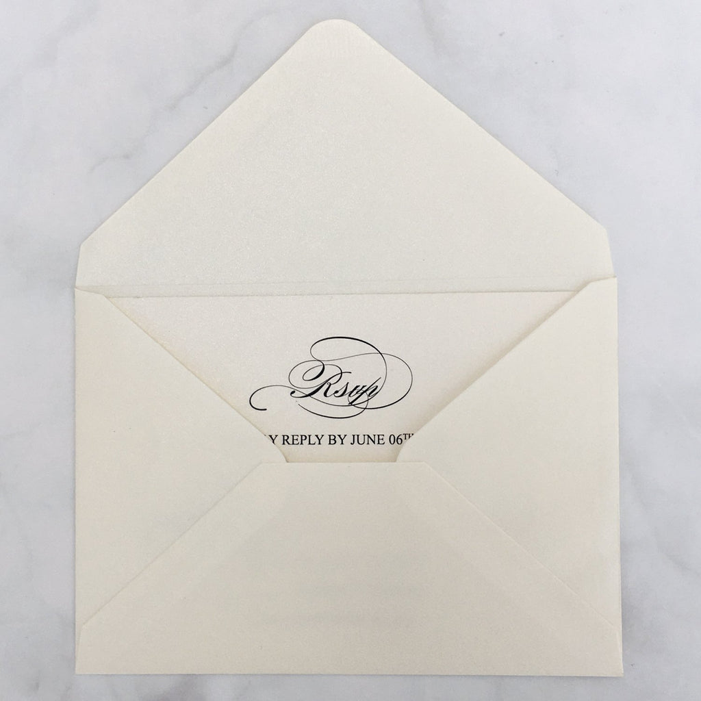 Laser Cut Wedding Invitations Yellow Gold Invitations With RSVP Cards Picky Bride