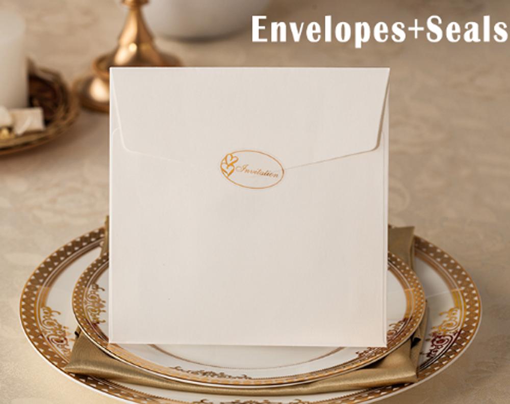 Luxury Golden Invitations Pearl and Diamante Wedding Invite Picky Bride