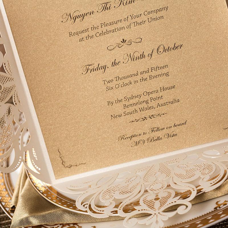 Luxury Wedding Invitation Bridal Shower Invitation Cards - Set of 50 pcs Picky Bride 