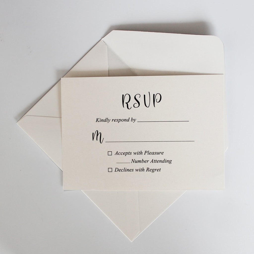 Navy Blue Wedding Invitation Pocket Invite Cards With RSVP Cards Picky Bride
