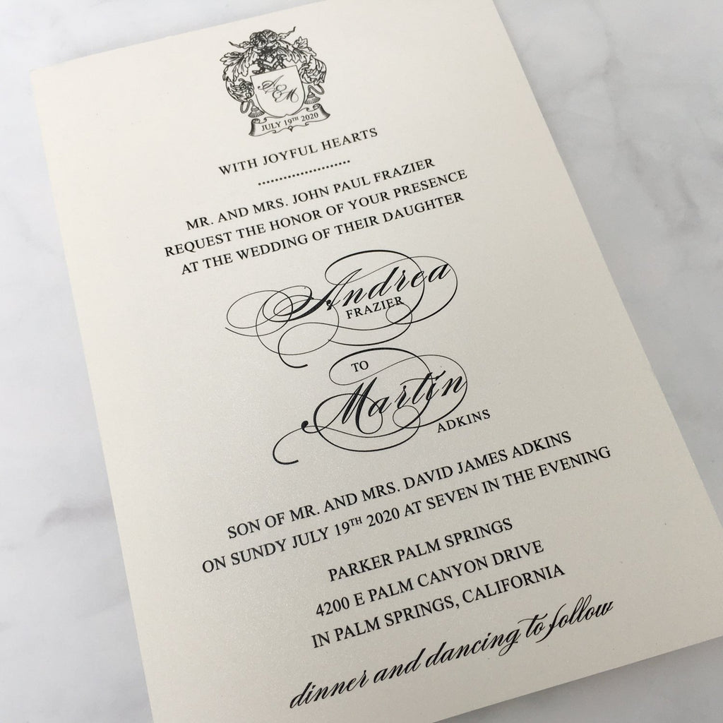 Navy Blue Wedding Invitations with RSVP Business Invitations Picky Bride