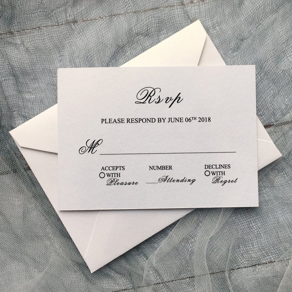 Pink Laser Cut Wedding Invitation suit, Unique Wedding Invitation Cards With RSVP Picky Bride