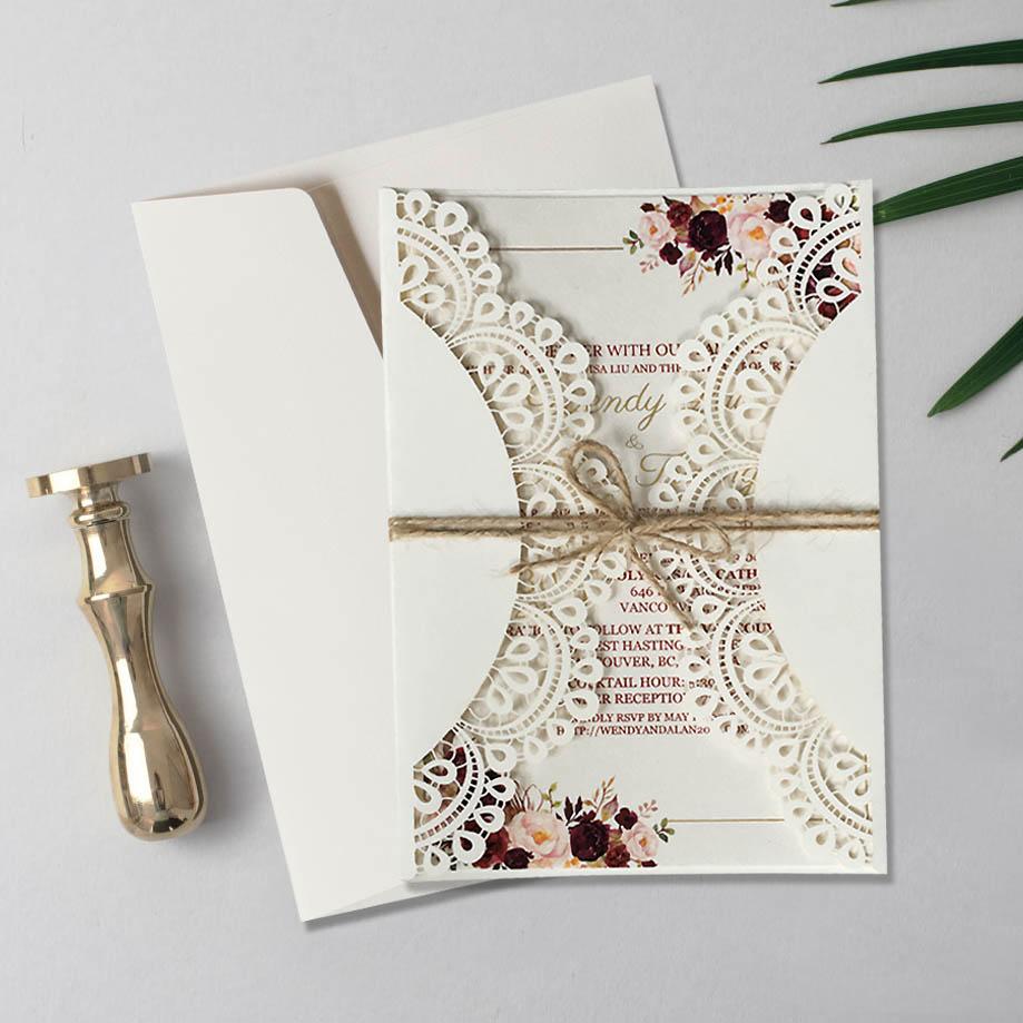 White Elegant Wedding Invitations, Bridal Shower Invitation Picky Bride