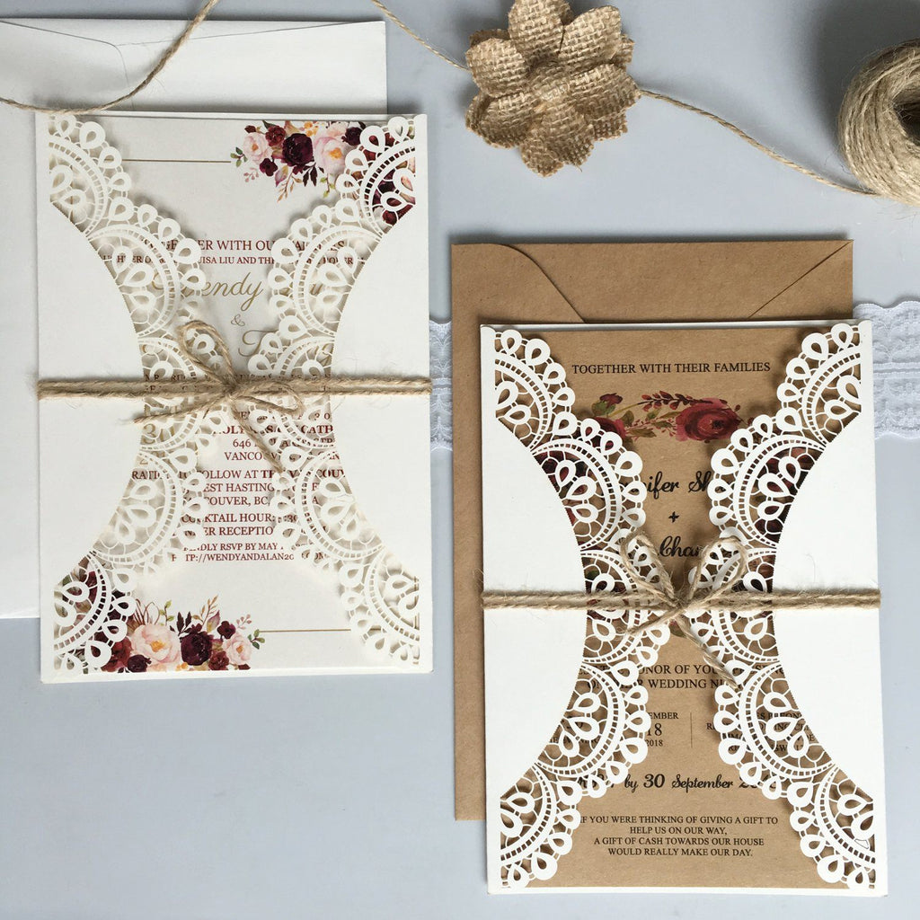 White Elegant Wedding Invitations, Bridal Shower Invitation Picky Bride