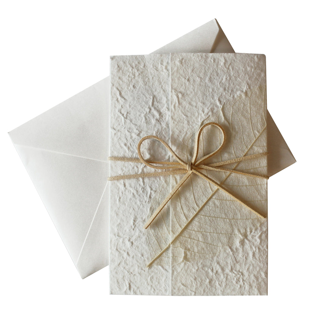 Yellow Leaf Invitations for Autumn Wedding Theme Handmade Paper Cards Picky Bride