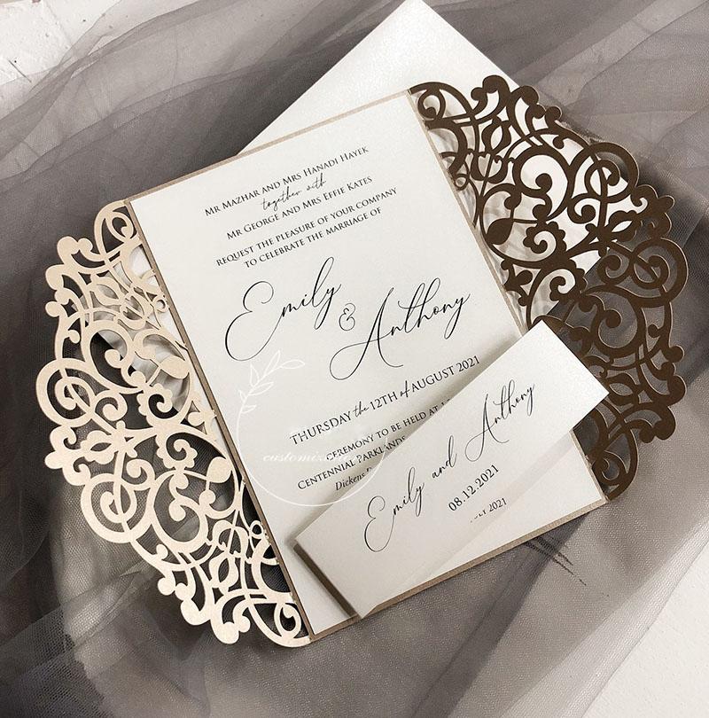 Find Elegance and Economy One Piece with Our Cheap Wedding Invitation