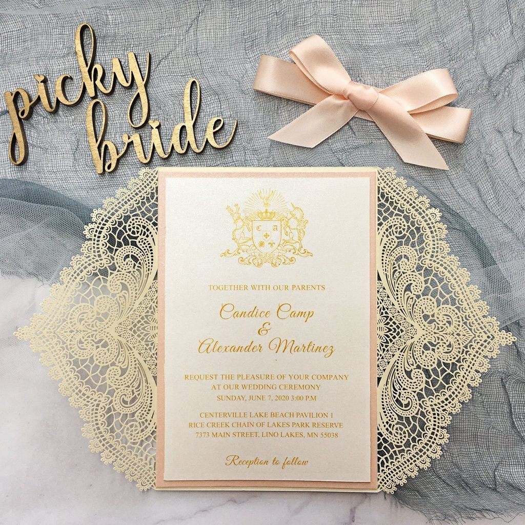 The beauty of Laser Cut Invitation