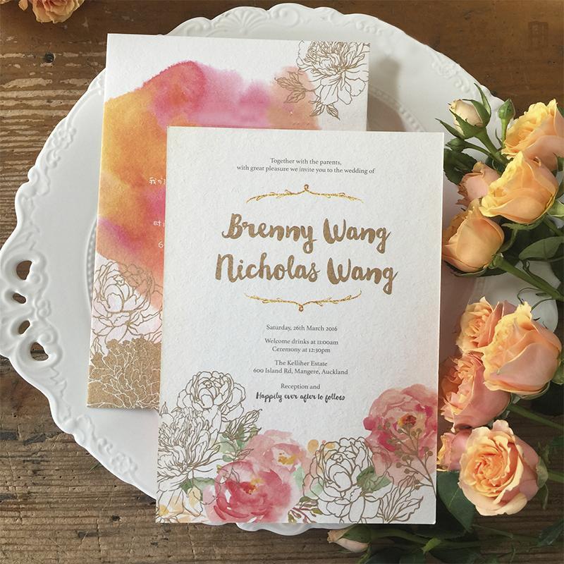 Types of Aesthetic Wedding Invitations