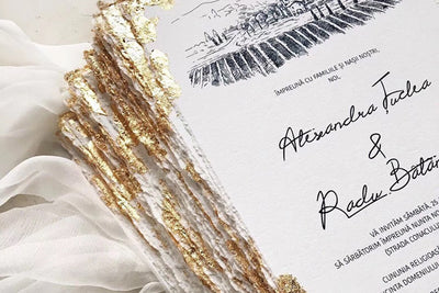 Deckle-edged Invitations