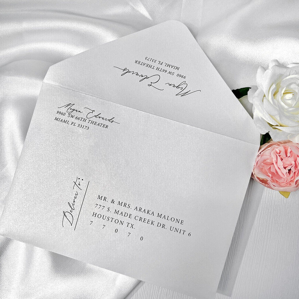 Vellum Save the Date, Personalized Photo Wedding Invitations, Translucent Invitation Cards Picky Bride 