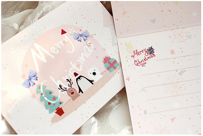 Cute Christmas Cards Moose Card Animal Festive Card Picky Bride 