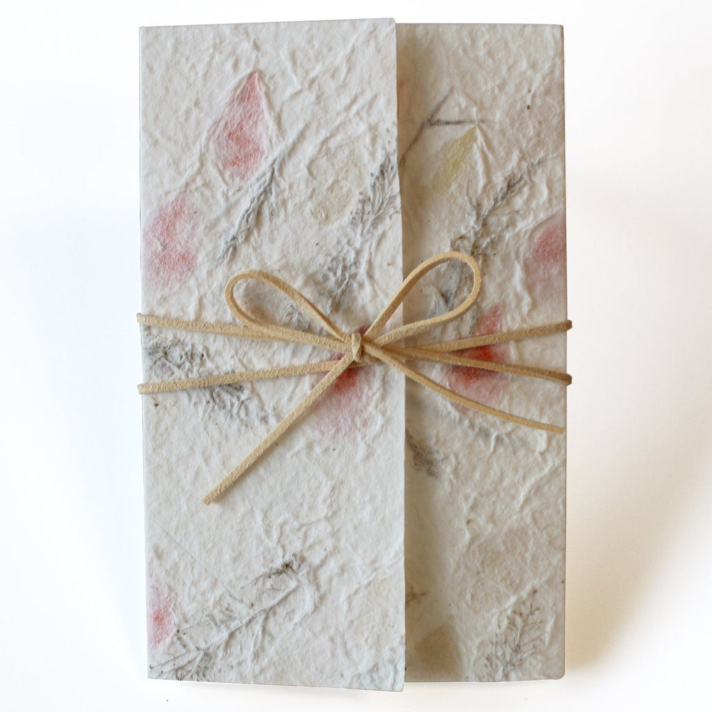 Floral Handmade Paper Invitations Customize Invite Cards Warm Soft Paper Picky Bride 