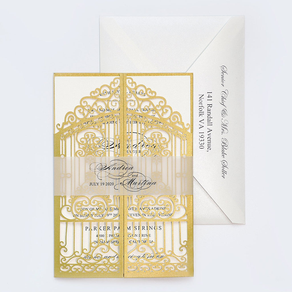 Golden Gate Wedding Invitation Personalized Invite Cards Picky Bride 