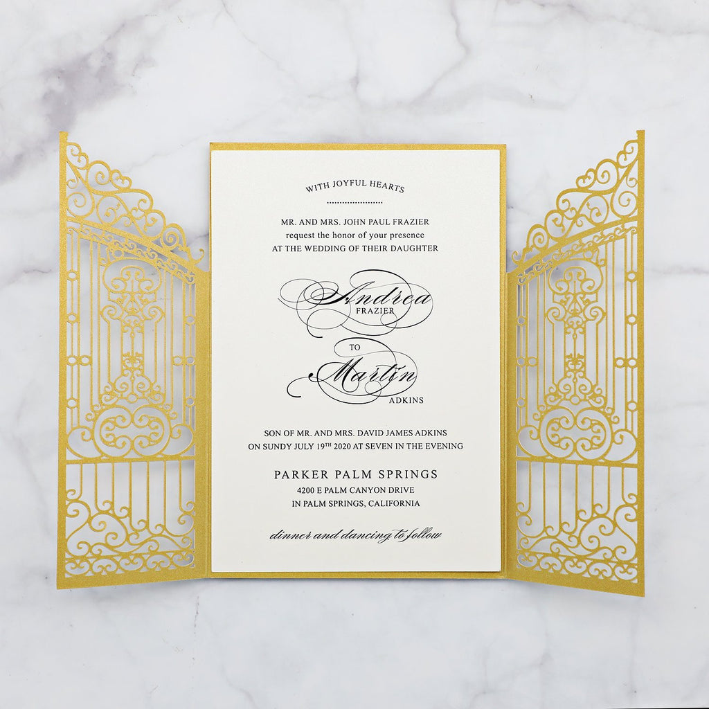 Golden Gate Wedding Invitation Personalized Invite Cards Picky Bride 