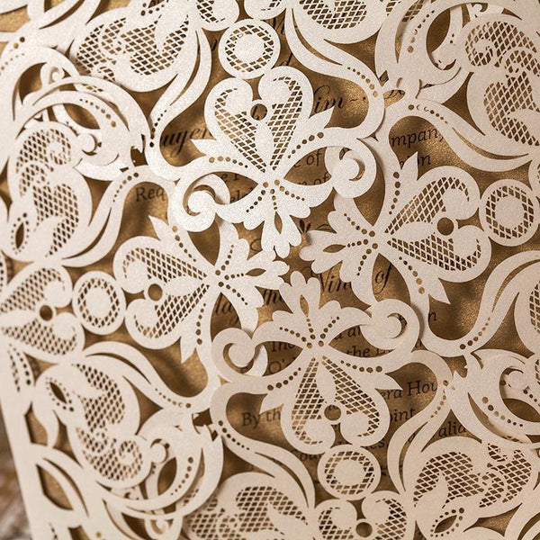 Luxury Wedding Invitation Bridal Shower Invitation Cards - Set of 50 pcs Picky Bride 