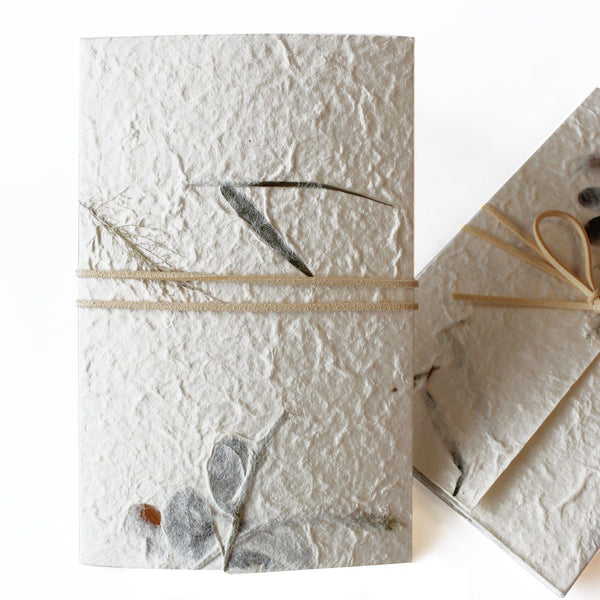 Petal and Leaf Handmade Paper Wedding Invitations Bohemian Invited Rustic Wedding Picky Bride 