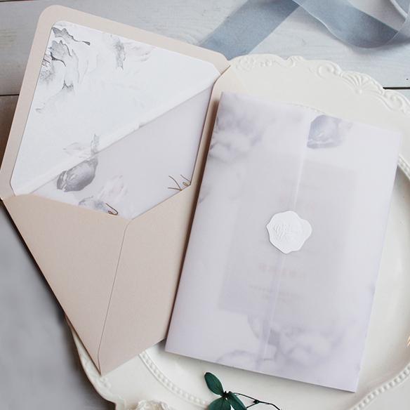 Clear Printed Vellum Envelopes,wedding Envelopes,wedding Invitation  Envelopes 